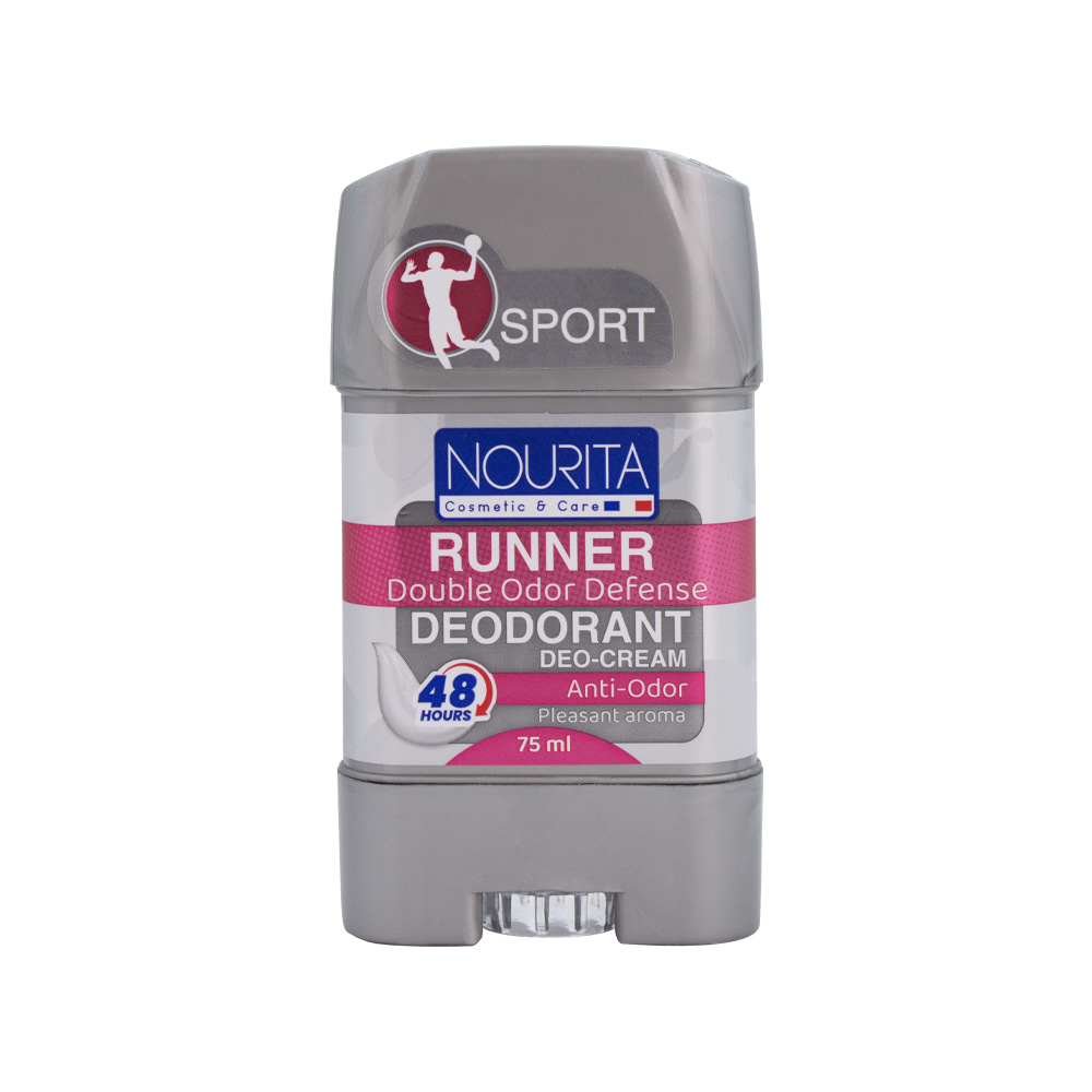 استیک کرمی خوشبو کننده بدن اسپرت نوریتا مدل Runner حجم 75میل